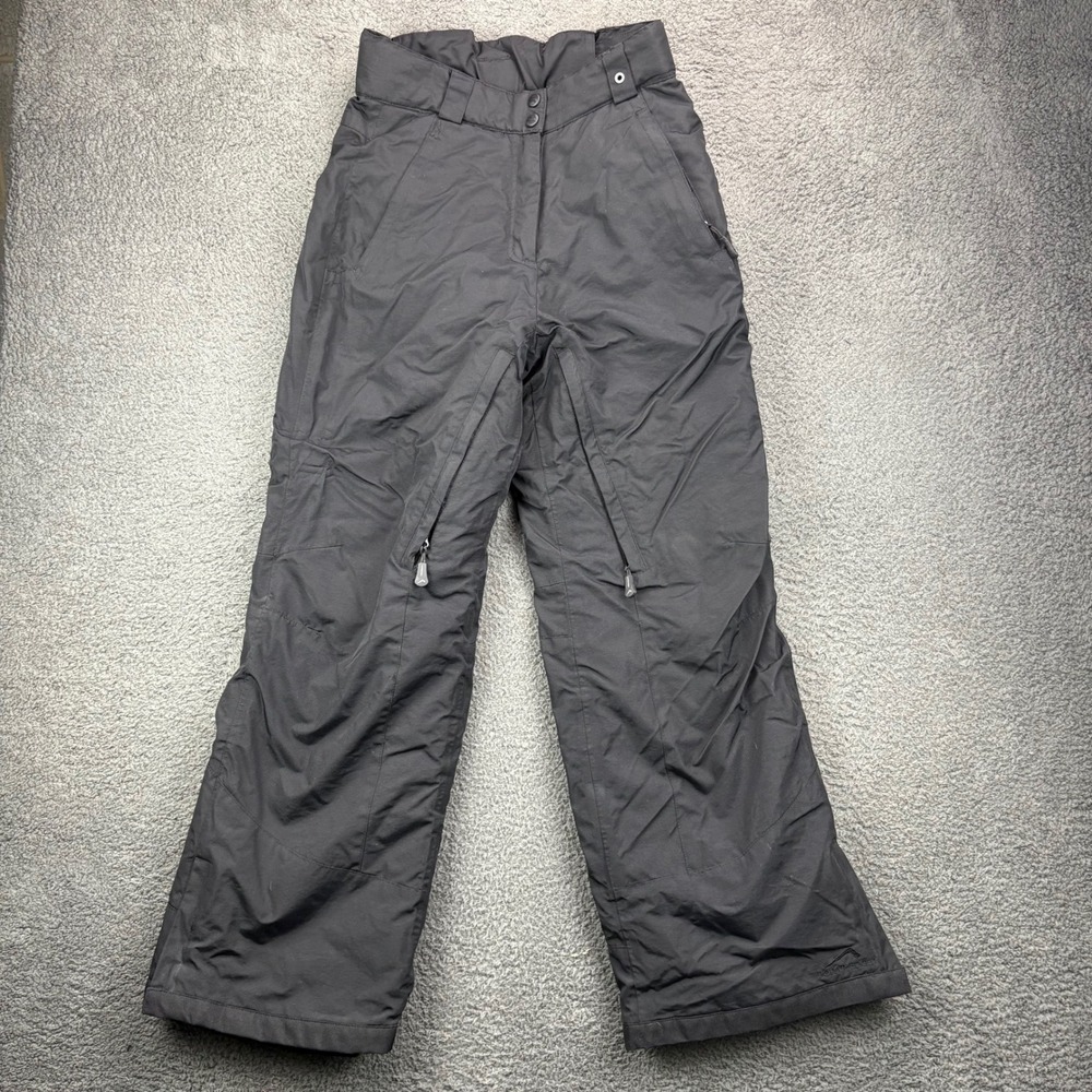 Polar‎ Edge Silver Series Mens Small Black Snow Pants Ski Snowboard Water Resist